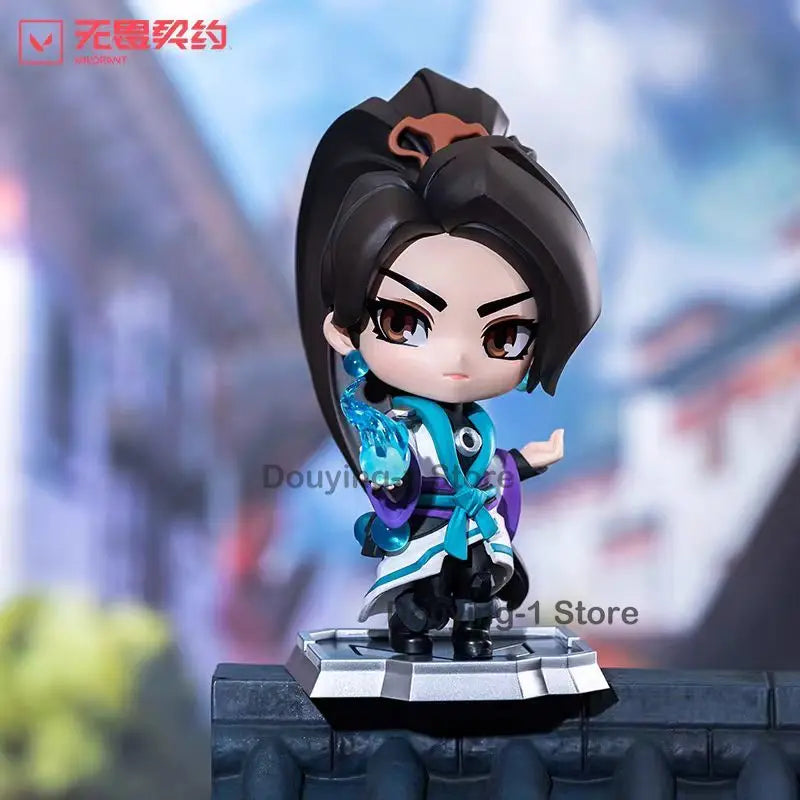 In Stock Original Valorant SAGE PVC 14.6cm Desktop Ornaments Game Peripheral Official Genuine Product
