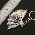 Valorant Melee Weapon Ignite Fan 18cm Metal Katana Model Safety Karambit Game Peripherals Combat Knife Collectible Toys Boy Gift
