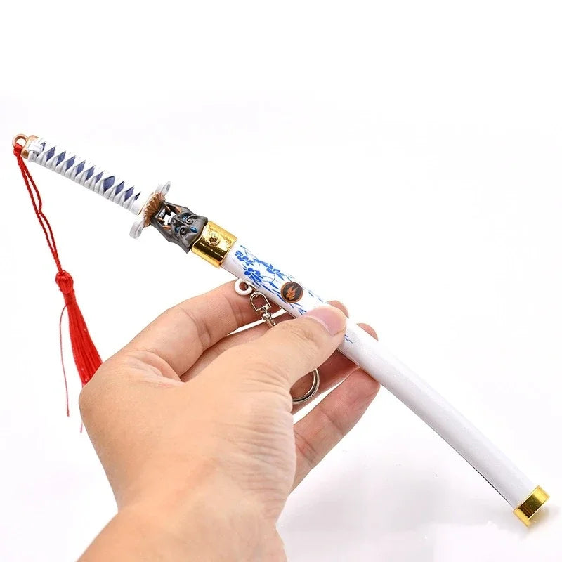 Valorant Game Peripheral Alloy Weapon Onimaru Kunizuna Bounce Jumping Sword Katana Handicraft Model Collection Ornament Toy 22cm