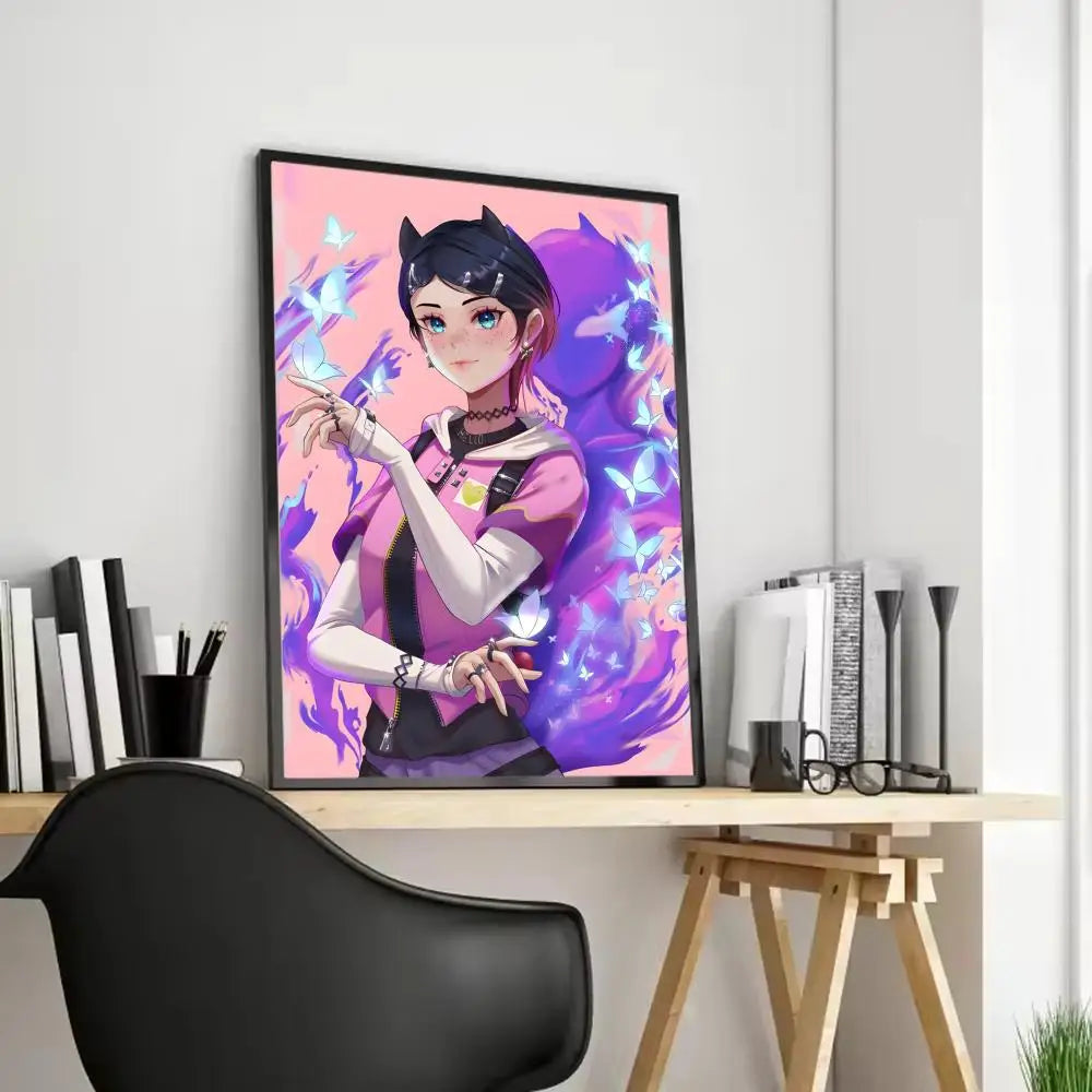 Clove Valorant Poster HD art sticky wall waterproof home living room bedroom bar aesthetic decoration