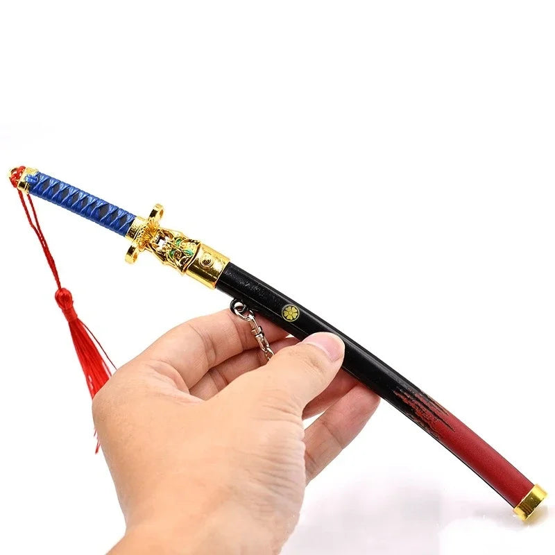 Valorant Game Peripheral Alloy Weapon Onimaru Kunizuna Bounce Jumping Sword Katana Handicraft Model Collection Ornament Toy 22cm