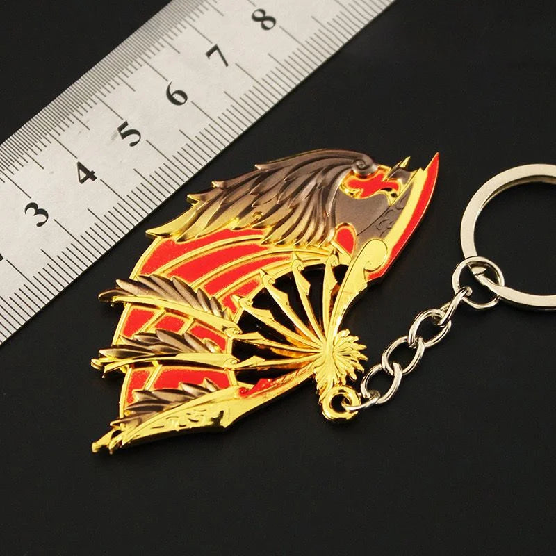 Valorant Melee Weapon Ignite Fan 18cm Metal Katana Model Safety Karambit Game Peripherals Combat Knife Collectible Toys Boy Gift