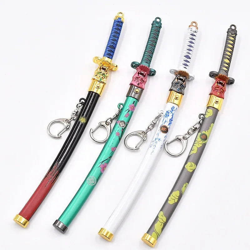 Valorant Game Peripheral Alloy Weapon Onimaru Kunizuna Bounce Jumping Sword Katana Handicraft Model Collection Ornament Toy 22cm