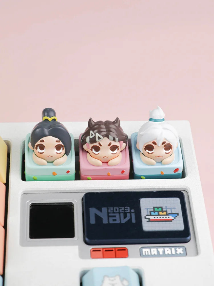 Valorant Theme Keycap cute Keycap Mechanical Keyboard 1pcs PC Esports Gaming Keyboard Accessorie Collection Gift Custom Keycap